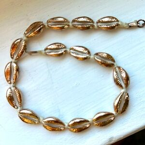 Gold Shell Necklace